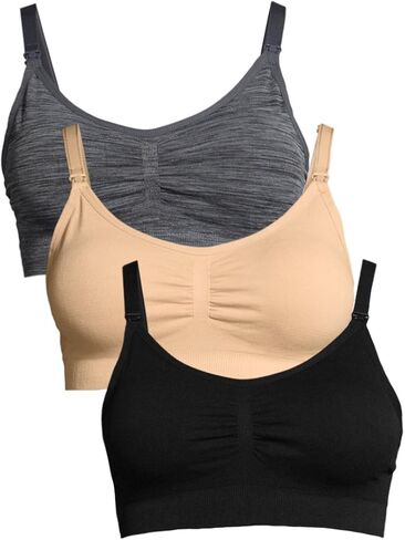 Lamaze Women's Single and Multi Pack Maternity Overnight Nursing Wide Shoulder Bra in Saudi Arabia