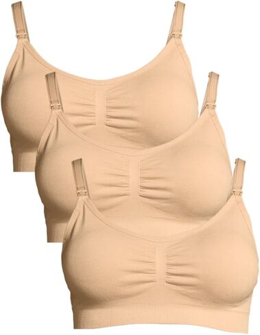 Lamaze Women's Single and Multi Pack Maternity Overnight Nursing Wide Shoulder Bra in Saudi Arabia