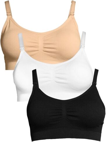Lamaze Women's Single and Multi Pack Maternity Overnight Nursing Wide Shoulder Bra in Saudi Arabia