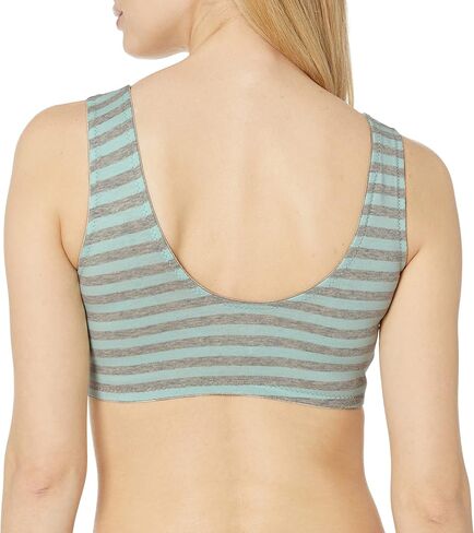 Lamaze - ملابس حميمة للنساء، حمالة صدر قطنية للنوم والرضاعة، مخططة in Kuwait