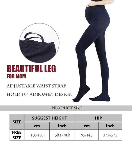 KOOYOL المرأة الأمومة الجوارب الجوارب جوارب طويلة للحمل يغطي الرجل السراويل الدافئة في الشتاء in Kuwait