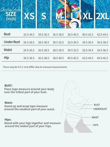 قمصان سباحة نسائية من CharmLeaks بأكمام طويلة Rashguard UPF 50 للحماية من الشمس in Kuwait