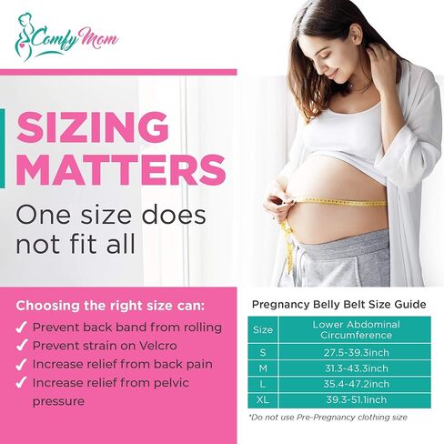 Belly Bands For Pregnant Women, Pregnancy Belly Support Band, Belly Band For Back Support. Pregnancy Must Haves, Belly Support For Pregnancy. Baby Blue Color/Size S in Saudi Arabia