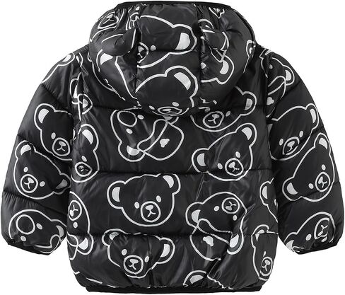 WUSENST Baby Boys Girls Winter Coats Hoods Light Puffer Down Jacket Outwear in Kuwait