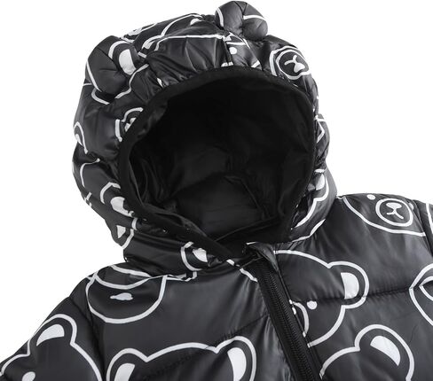 WUSENST Baby Boys Girls Winter Coats Hoods Light Puffer Down Jacket Outwear in Kuwait