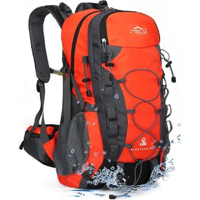 INOXTO lightweight Hiking Backpack 35L/40L Hiking Daypack with Waterproof Rain Cover for Travel Camping Outdoor Men and Women in Kuwait