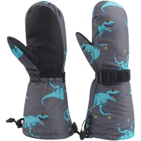 BAVST Winter Kids Waterproof Gloves for Boys Girls Snow Ski Toddler Baby Mittens Outdoor for Infant Teens 1-5T in Saudi Arabia