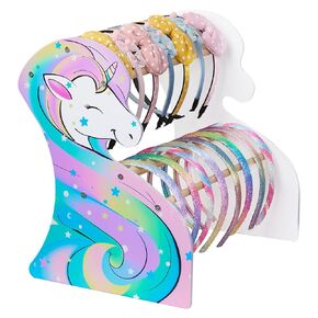 FIOBEE Girls Headband Holder Organizer Unicorn Headband Storage Hair Accessories Organizer Hairband Display Stand Home Room Decors for Kids in Saudi Arabia