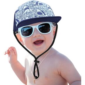 Kids Baseball Hat Visor, Toddler Boy Girl Sun Protection Hat Cotton Hats,Sun Hat for Baby Little Girls Boys Children in Kuwait