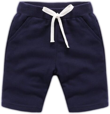 Ding-dong Baby Toddler Kid Boy Summer Solid Cotton Shorts in Saudi Arabia