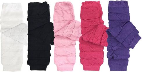 Bowbear Set of 5 Baby & Toddler Leg Warmer Collection Premium Value Pack in Saudi Arabia