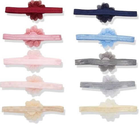 Hudson Baby Cotton and Synthetic Headbands, Size 0-24 Months in Saudi Arabia