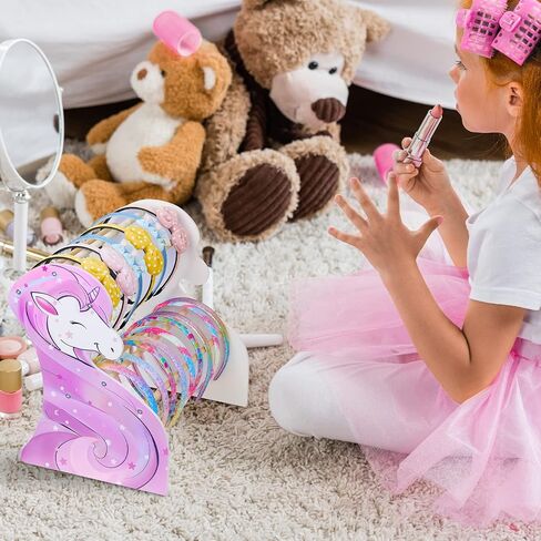 FIOBEE Girls Headband Holder Organizer Unicorn Headband Storage Hair Accessories Organizer Hairband Display Stand Home Room Decors for Kids in Saudi Arabia