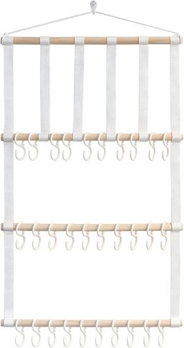 ALinmo Headband Holder Hair Bows Organizer for Girls, Baby Headbands Hair Accessories Organizer Storage Wall Hanging Decor for Toddler Girls Room in Saudi Arabia