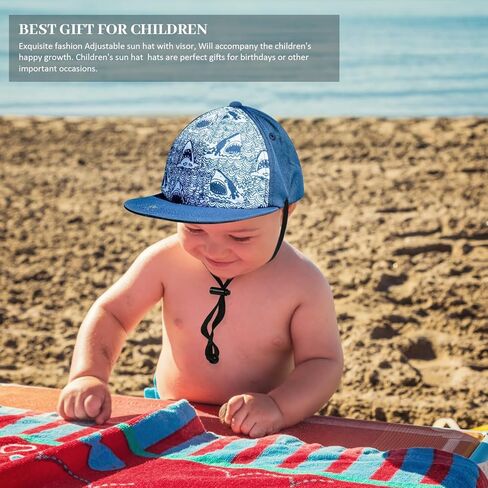 Kids Baseball Hat Visor, Toddler Boy Girl Sun Protection Hat Cotton Hats,Sun Hat for Baby Little Girls Boys Children in Kuwait