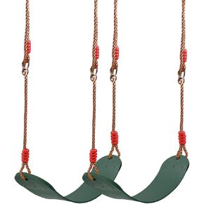 REDCAMP Heavy Duty Swing Seats with 66" Chain, Swing Set Accessories Replacement with Snap Hooks for Kids and Adults, Ideal for Outdoor Play, Playgrounds and Trees