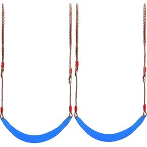 RedSwing Kids Belt Swing Seat and Plastic Climbing Rope Swing for Outside Playground, Safe Playground Swing Set Replacement for Children's Indoor and Outdoor Play, 330 Pounds Capacity - Green in Saudi Arabia