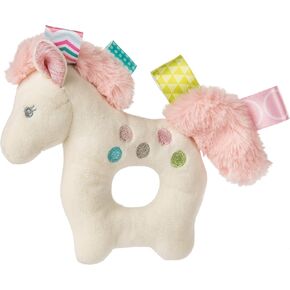 Taggies Embroidered Soft Ring Rattle, Painted Pony, 6-Inches in Saudi Arabia