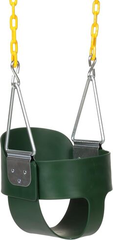 Eastern Jungle Gym Half Bucket Toddler Swing Seat with Coated Swing Chains Pack of 2 in Kuwait
