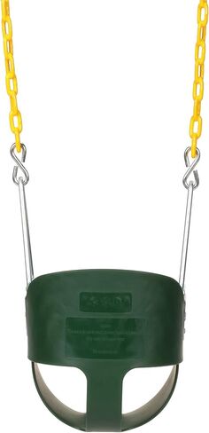 Eastern Jungle Gym Half Bucket Toddler Swing Seat with Coated Swing Chains Pack of 2 in Kuwait