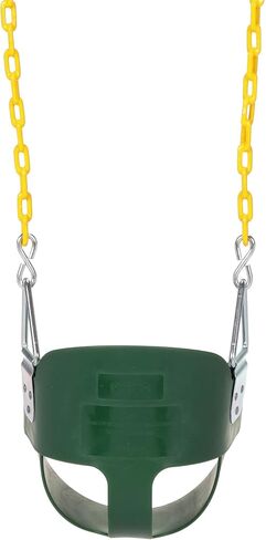 Eastern Jungle Gym Half Bucket Toddler Swing Seat with Coated Swing Chains Pack of 2 in Kuwait
