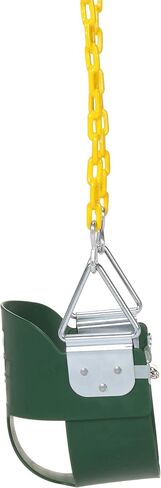 Eastern Jungle Gym Half Bucket Toddler Swing Seat with Coated Swing Chains Pack of 2 in Kuwait