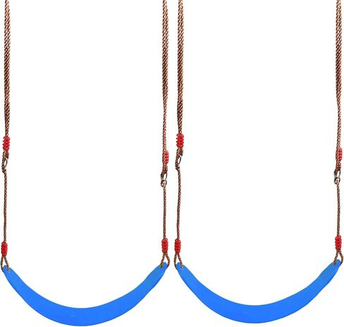 RedSwing Kids Belt Swing Seat and Plastic Climbing Rope Swing for Outside Playground, Safe Playground Swing Set Replacement for Children's Indoor and Outdoor Play, 330 Pounds Capacity - Green in Saudi Arabia