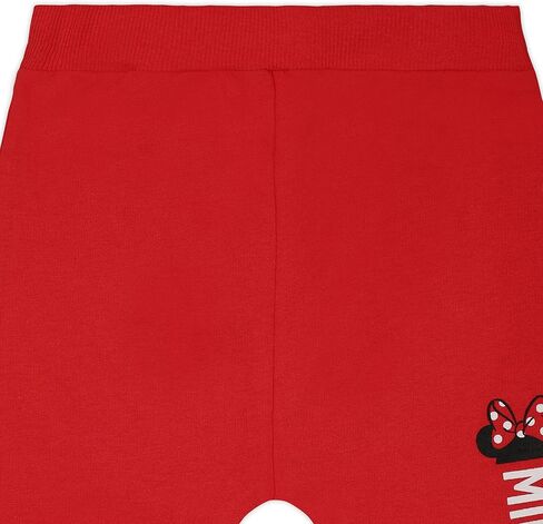 Disney Minnie Mouse Girls’ Hoodie and Jogger Set for Infant and Toddler Kids – Pink/Red/Grey in Saudi Arabia