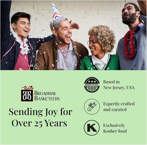 Broadway Basketeers 4 Box Chocolate Food Gift Basket Tower Snack Gifts for Women, Men, Families, College – Delivery for Birthday, Appreciation, Thank You, Get Well Soon Care Package in Saudi Arabia