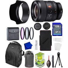 Sony FE 24mm F1.4 GM (SEL24F14GM) Camera Lens Bundle with 67MM Protection Filter + More | 24mm Sony Lens in Kuwait