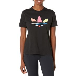adidas Originals Women's Adicolor Shattered Trefoil Tee in Saudi Arabia