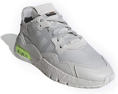 adidas Men's Nite Jogger Running Shoes (Grey One/Grey Two/Signal Green, Numeric_9) in Saudi Arabia