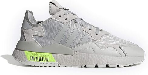 adidas Men's Nite Jogger Running Shoes (Grey One/Grey Two/Signal Green, Numeric_9) in Saudi Arabia