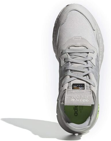 adidas Men's Nite Jogger Running Shoes (Grey One/Grey Two/Signal Green, Numeric_9) in Saudi Arabia