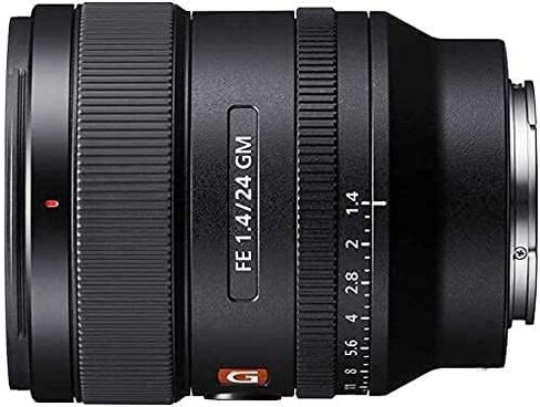 Sony FE 24mm F1.4 GM Camera Lens Bundle with 3pc Filter Kit, 128GB SDXC Card, Backpack, Camera Bubble Level, Memory Card Case, Lens Pen + More | 24mm Sony Lens (USA Authorized - Sony Warranty) in Saudi Arabia