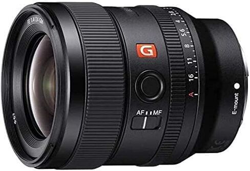 Sony FE 24mm F1.4 GM Camera Lens Bundle with 3pc Filter Kit, 128GB SDXC Card, Backpack, Camera Bubble Level, Memory Card Case, Lens Pen + More | 24mm Sony Lens (USA Authorized - Sony Warranty) in Saudi Arabia
