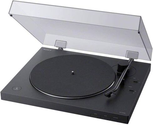 Sony PS-LX310BT Hi-Res Belt-Drive USB Turntable Bundle with Deco Gear 12 inch Universal Silicone Platter Mat and Microfiber Cleaning Cloth in Saudi Arabia
