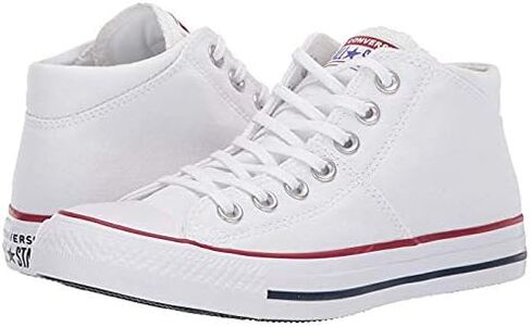 Converse Women's Chuck Taylor All Star Madison Mid Top Sneaker, White/White/White, 6.5 M US in Kuwait