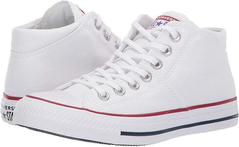 Converse Women's Chuck Taylor All Star Madison Mid Top Sneaker, White/White/White, 6.5 M US in Kuwait