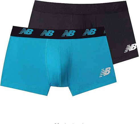 New Balance Men's Premium Performance 3" Trunk Underwear (Pack of 2) in Saudi Arabia