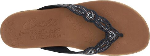 Skechers Women's Cork Wedge Flip-Flop in Kuwait