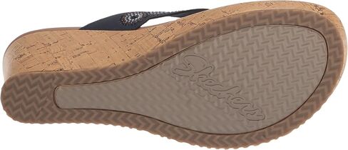 Skechers Women's Cork Wedge Flip-Flop in Kuwait