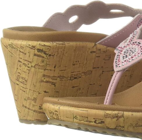 Skechers Women's Cork Wedge Flip-Flop in Kuwait