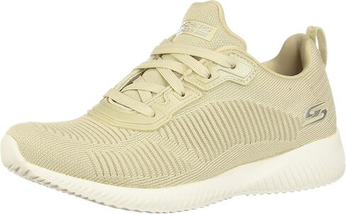 Skechers Women’s Bobs Squad - Tough Talk Trainers - 32504, Light grey in Saudi Arabia