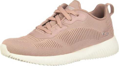 Skechers Women’s Bobs Squad - Tough Talk Trainers - 32504, Light grey in Saudi Arabia