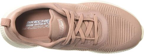 Skechers Women’s Bobs Squad - Tough Talk Trainers - 32504, Light grey in Saudi Arabia