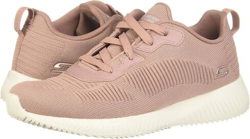 Skechers Women’s Bobs Squad - Tough Talk Trainers - 32504, Light grey in Saudi Arabia