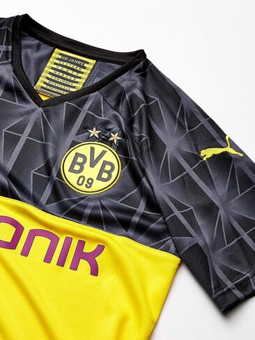 PUMA Men's BVB Cup Shirt Replica Jr with Evonik Without Opel Logo in Saudi Arabia