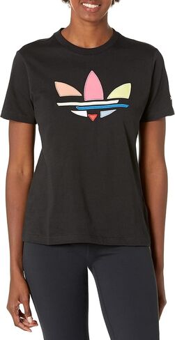 adidas Originals Women's Adicolor Shattered Trefoil Tee in Saudi Arabia