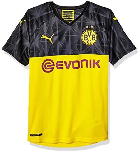 PUMA Men's BVB Cup Shirt Replica Jr with Evonik Without Opel Logo in Saudi Arabia